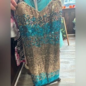 Sequins fun homecoming dress